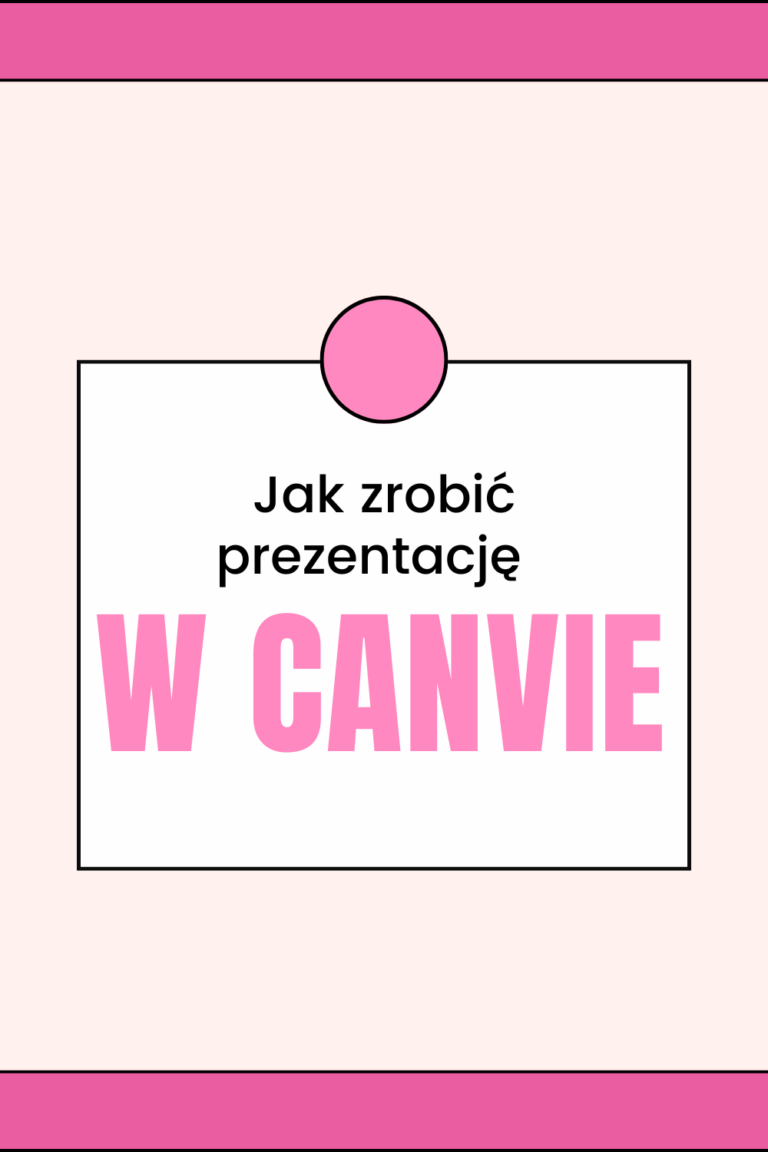 Jak zrobić ciekawą prezentację w canvie w mniej niż 20 minut?