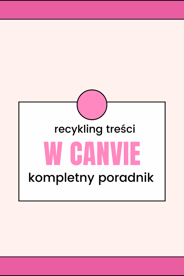 Maxymalizuj potencjał Twoich treści: kompletny poradnik recyklingu w Canvie