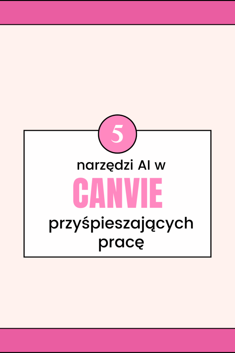 5 narzędzi AI canvy przyśpieszających tworzenie grafik