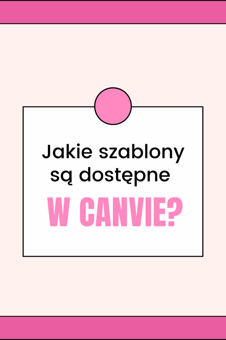 Jakie szablony graficzne są dostępne w Canvie?