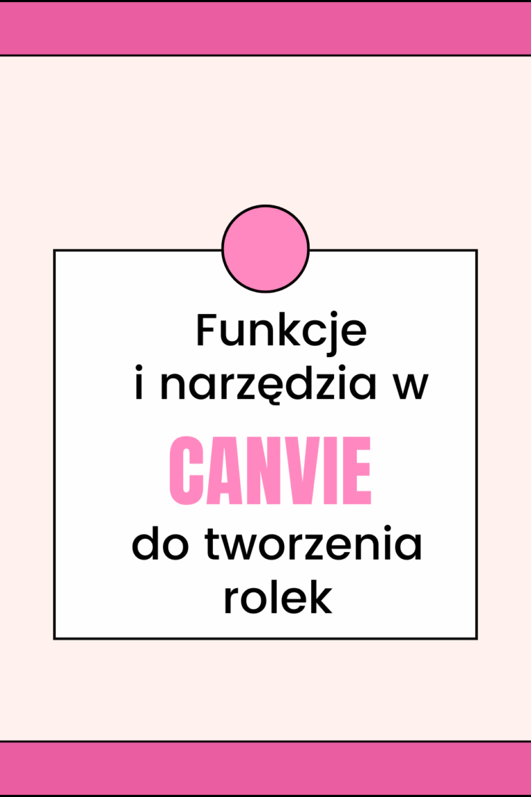 funkcje i narzędzia AI w Canvie do tworzenia rolek