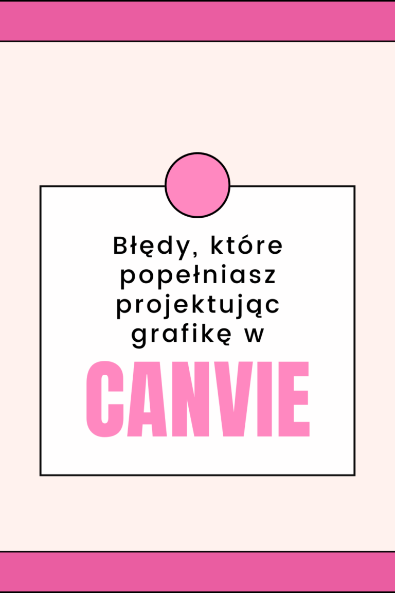 jakich błęd&oacute;w nie popełniać projektując grafiki na instagram?