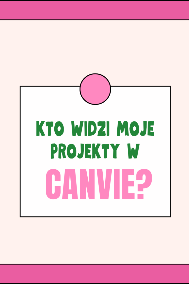Kto widzi moje projekty w Canvie?