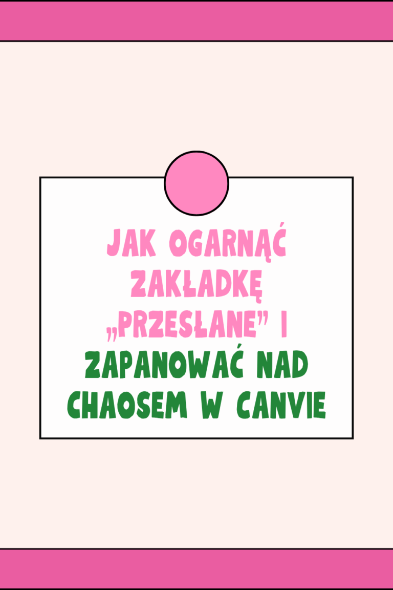 Jak ogarnąć zakładkę &bdquo;Przesłane&rdquo; i zapanować nad chaosem w Canvie