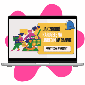 Karuzele na LinkedIn w Canvie