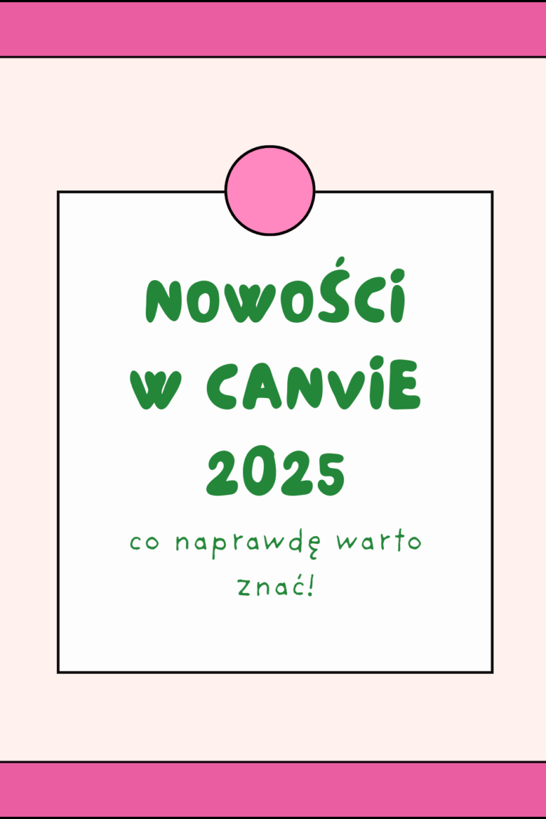 Nowości w Canvie 2025: co naprawdę warto znać!