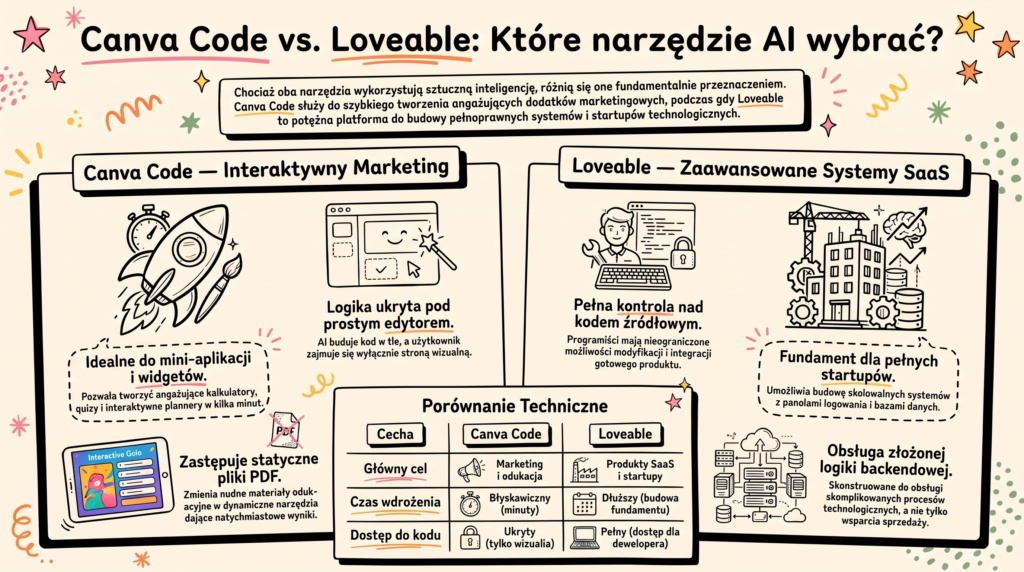 Pierwsza aplikacja zbudowana w Canva Code