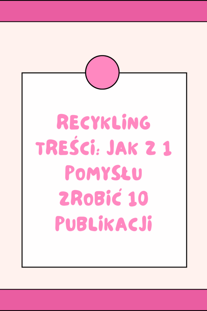 Recykling treści