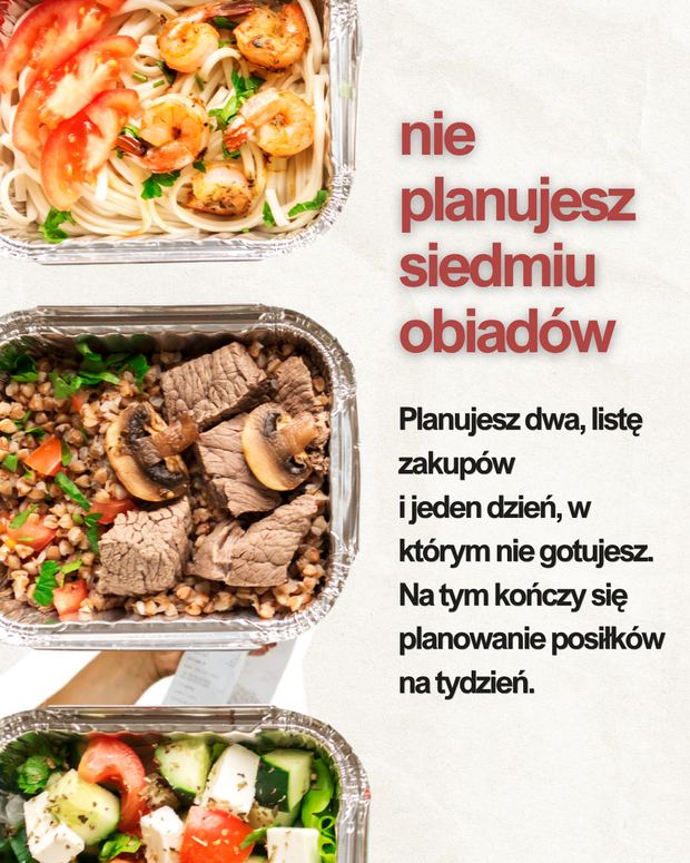 Podsumowanie: nie planujesz siedmiu obiad&oacute;w