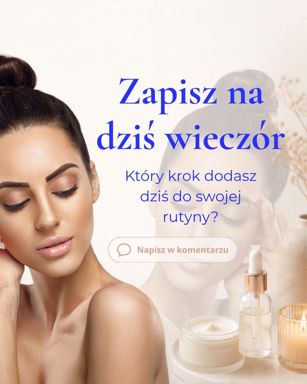 Ostatni slajd: zapisz na dziś wiecz&oacute;r