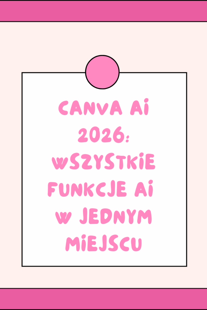 Canva AI 2026: wszystkie funkcje AI w jednym miejscu